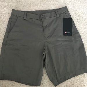 Green brand new Lulu Lemon Commission Shorts